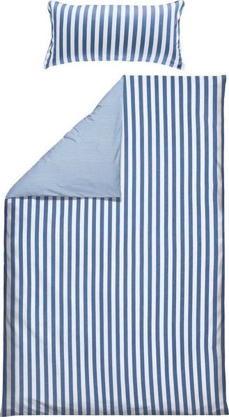 Erwin Müller Bettwäsche Wendebettwäsche, Mako-Satin, Streifen