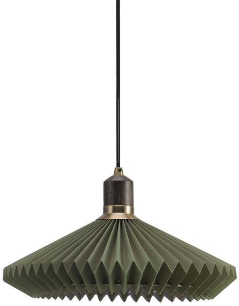 Halo Design 744183 Pendelleuchte Paris 40cm waldgrün