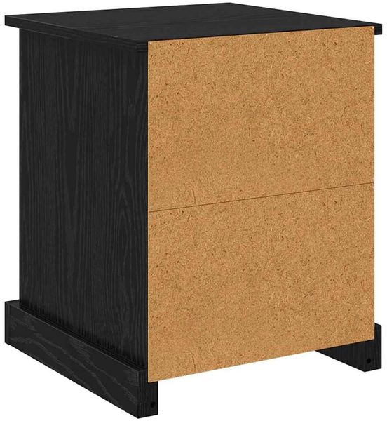vidaXL Nachttisch Schwarz Eichen-Optik 39 x 39 x 47,5 cm Holzwerkstoff 881332 Bild 8