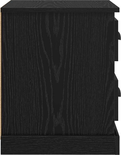 vidaXL Nachttisch Schwarz Eichen-Optik 39 x 39 x 47,5 cm Holzwerkstoff 881332 Bild 7
