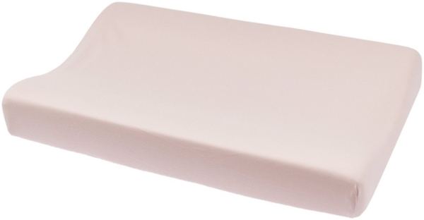 Meyco Baby Wickelauflagenbezug Uni Soft Pink (1-tlg), 50x70cm