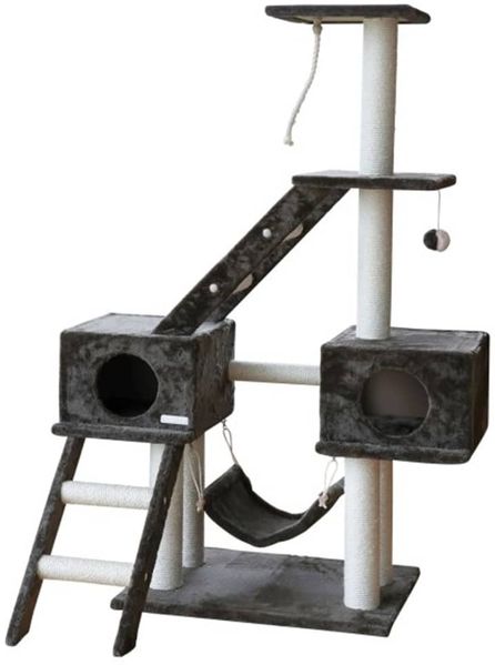 Kerbl Kratzbaum Granat 150 cm Dunkelgrau 445256