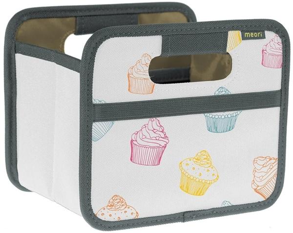 Meori - Faltbox Mini Aufbewahrungsbox Klappbox Cupcake A100310