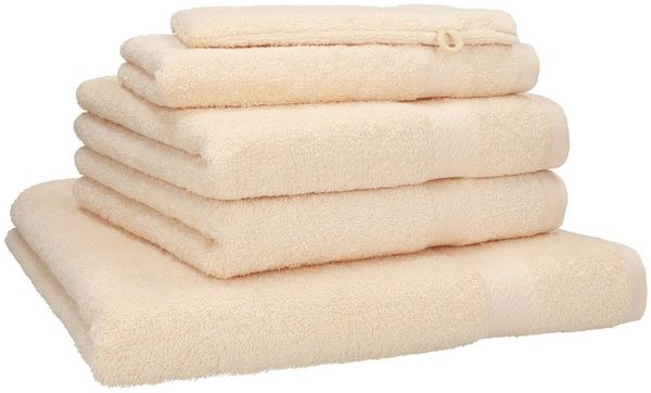 Betz Handtuch Set 5-TLG. Premium 1 Duschtuch 2 Handtücher 1 Gästetuch 1 Waschhandschuh, 100% Baumwolle