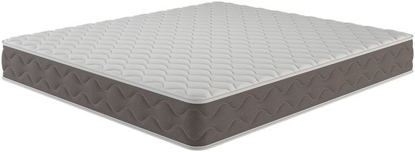 Dmora Doppelmatratze West, Produkt aus Memory-Schaum, Schlafzimmermatratze, Schlafunterstützung, Made in Italy, 140x190 h21 cm, Weiß
