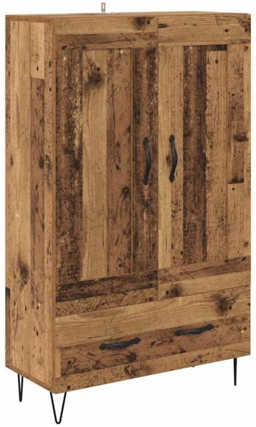 vidaXL Highboard Altholz 69,5 x 31 x 115 cm Holzwerkstoff 882568