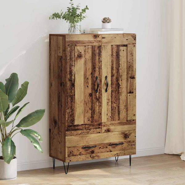 vidaXL Highboard Altholz 69,5 x 31 x 115 cm Holzwerkstoff 882568