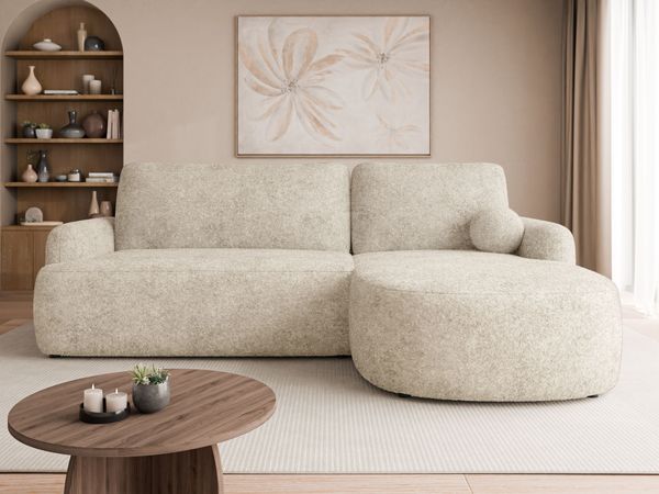 Ecksofa Loridu (Farbe: Fredo 15, Seite: Rechts)