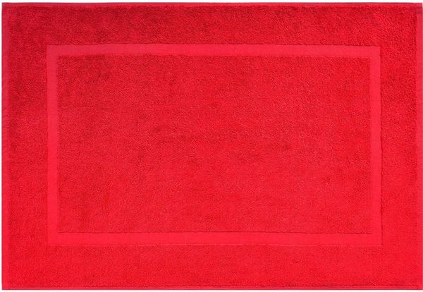 Dyckhoff Badematte Kristall, Höhe 2 mm, Baumwolle, rechteckig, 2-tlg. Badematte, 2er Set Hotelmatte