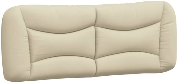 vidaXL Bettgestell ohne Matratze "Hvar" Creme 140x200 cm Stoff 3207777 Bild 8