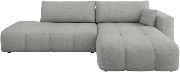 Ecksofa Furyn O Boucle (Farbe: Coral 75, Seite: Rechts)