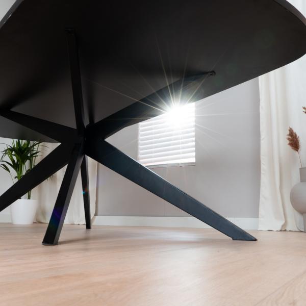 Bronx71 Tischgestell Torben Metall schwarz 140 x 80 cm Bild 5