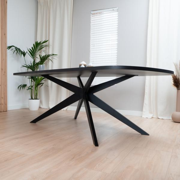 Bronx71 Tischgestell Torben Metall schwarz 140 x 80 cm Bild 4