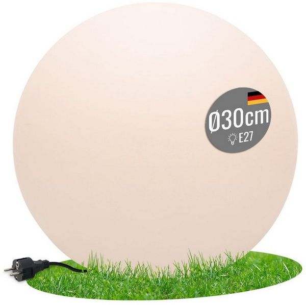 Kugelleuchte Shining Globe (weiß Ø 30 cm E27)