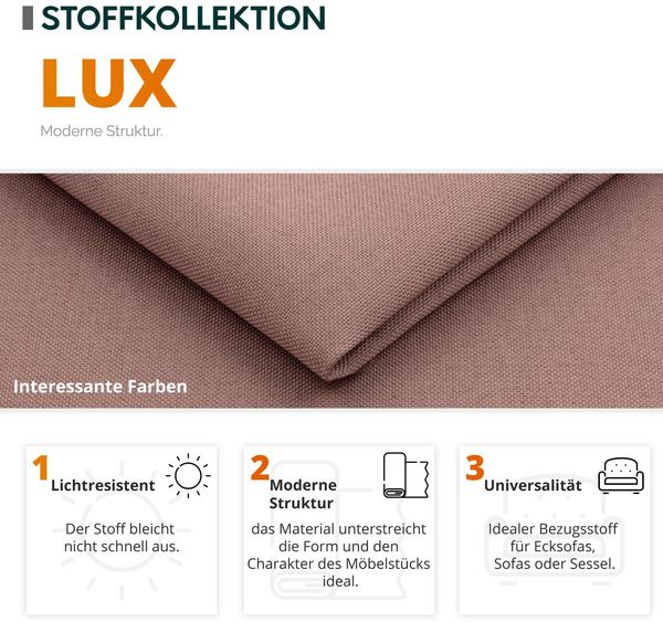 Schlafsofa Terkaz D, Farbe: Lux 05 Bild 6