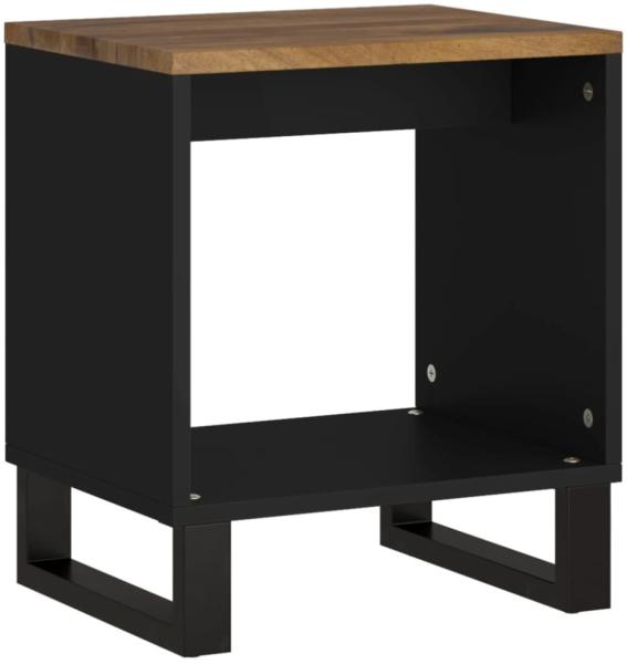 vidaXL Couchtisch 40x31x46 cm Massivholz Mango & Holzwerkstoff 350643 Bild 8