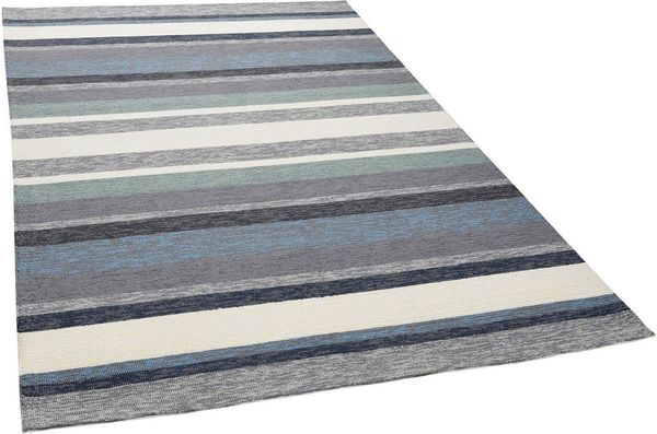 Gino Falcone Teppich Rosetta-Stripes, rechteckig, Höhe: 20 mm, In- und Outdoor geeignet, Wohnzimmer