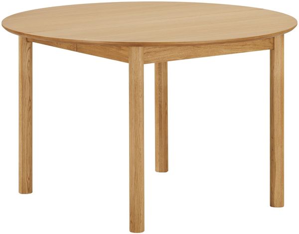 Kulissen-Esstisch >Bundaberg< (ausziehbar) Eiche, MDF, Dekor - 75/120/170/220x75x120cm (BxHxT)