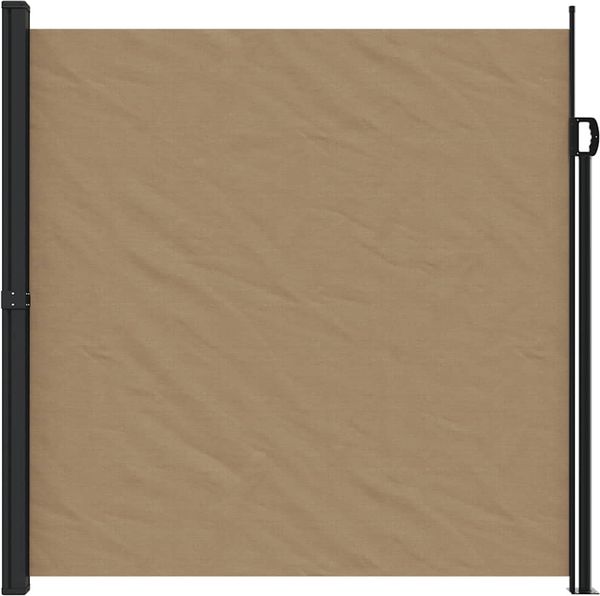 vidaXL Seitenmarkise Ausziehbar Taupe 200x300 cm 4004364 Bild 3