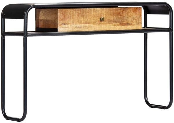 vidaXL Konsolentisch 118 x 30 x 75 cm Massivholz Mango 248102