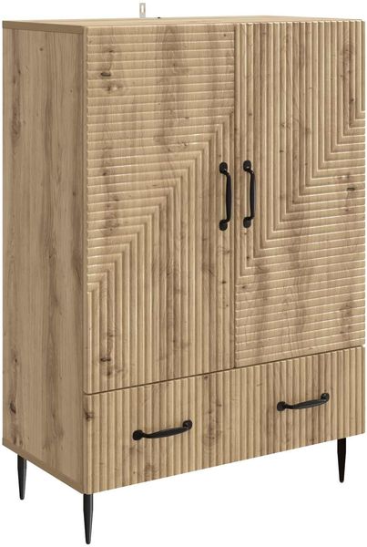 vidaXL Sideboard Artisan-Eiche 66 x 34,5 x 95 cm Holzwerkstoff 894904