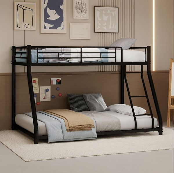 OYRREU Etagenbett Metallbett - Hochbett 90*190 cm 140*190 cm