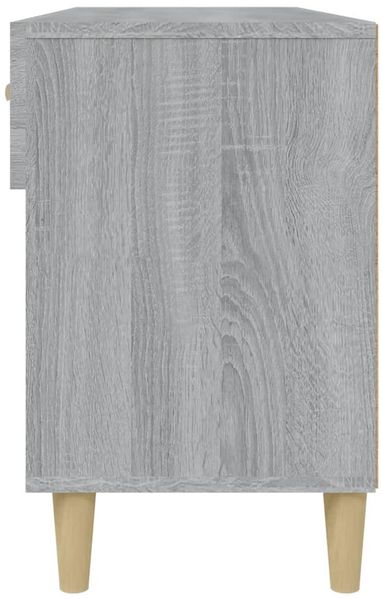 vidaXL Schuhschrank Grau Sonoma 102x35x55 cm Holzwerkstoff 817568 Bild 8
