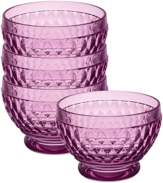 Villeroy & Boch Boston Coloured Dessertschale ø 11,7 cm 4er Set berry