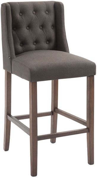 Barhocker Cassandra Stoff Antik-dunkel [102583156]