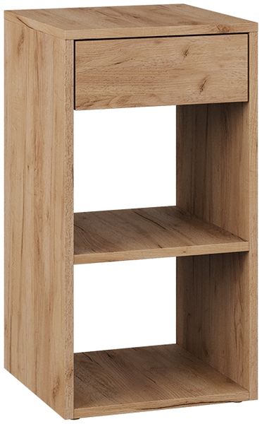 Nachttisch Dany Goldkraft Eiche 35 x 65 cm mit 1 Schublade Vicco