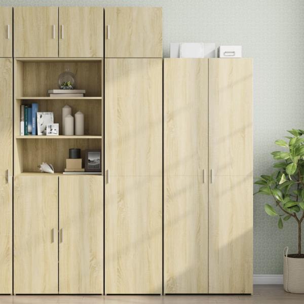 vidaXL Hochschrank Schmal Sonoma-Eiche 45x42,5x225 cm Holzwerkstoff 3281289