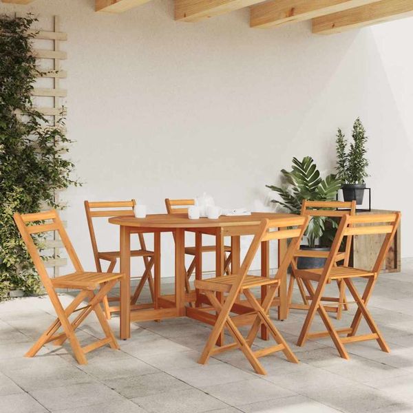 Gartentisch, Balkontisch 130 x 90 x 72 cm Massivholz Akazie