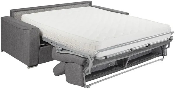 Vente-unique - VIZIR Sofa Stoff Violett - B 223 cm94 cm x H 110 cm95 cm x L 176 cm