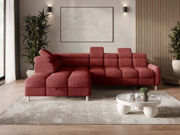 Sofa Bun Ecksofa mit Schlaffunktion | verschiedene Farben wählbar