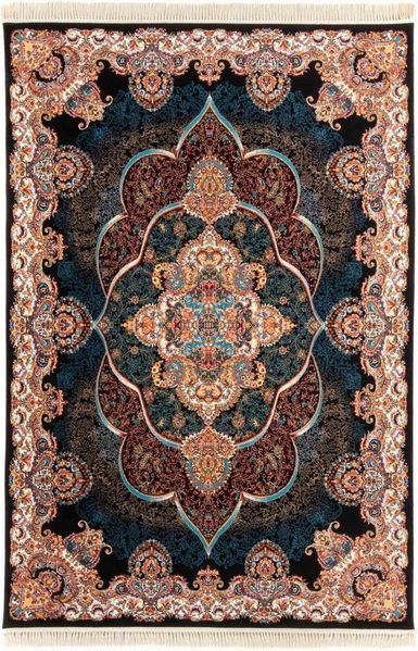 Orientteppich »Ayaan« 150 x 100 cm - dunkelblau
