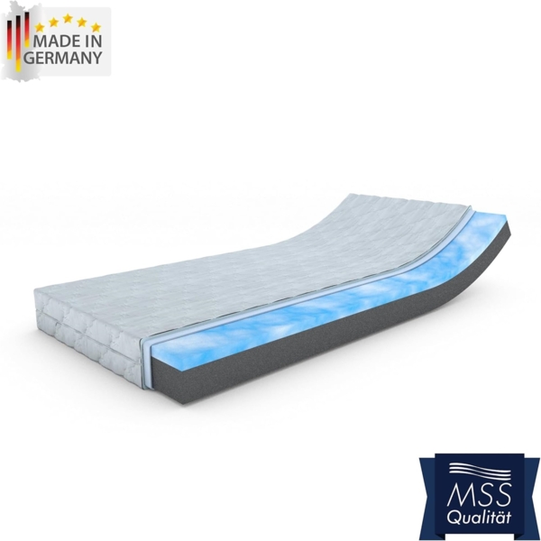 MSS® Duo-GEL-Kaltschaum - Matratze H3 (200.150.16-H3) Bild 2