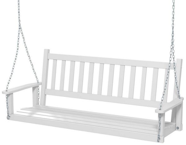COSTWAY Gartenbank Hängebank Hollywoodschaukel, 2-Sitzer