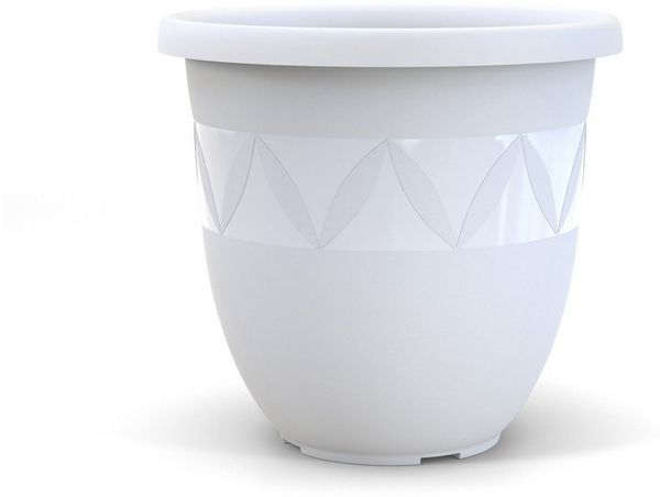 Plastard Pflanzkübel 3er, 5er, 10er Sets, Blumentop, Übertopf, Pflanztopf 15 - 40 cm (5 St), frostbeständig, UV-beständig, witterungsbeständig, langlebig