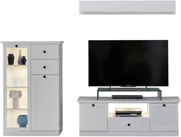 Trendteam 'Baxter' Wandboard, Holz weiß, 139 x 18 x 21 cm Bild 15