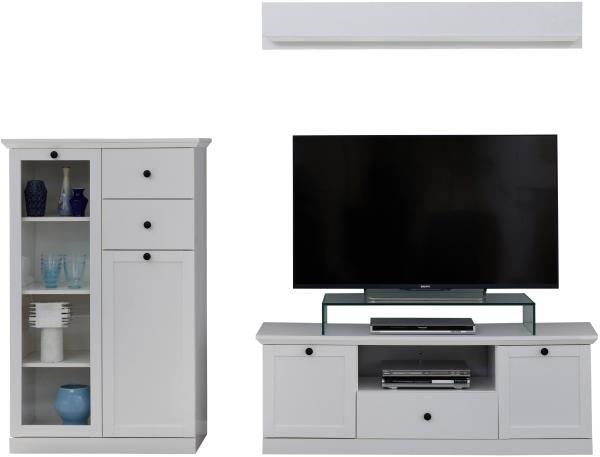 Trendteam 'Baxter' Wandboard, Holz weiß, 139 x 18 x 21 cm Bild 18