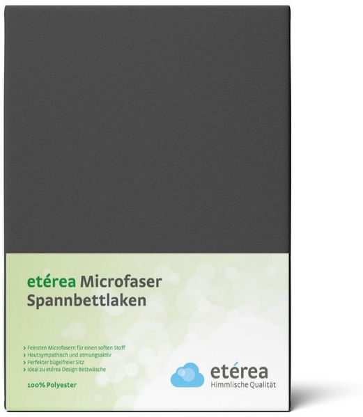 etérea Himmlische Qualität Spannbettlaken etérea Microfaser Kinder Spannbettlaken Doppelpack, Microfaser, Gummizug: rundum, (2 Stück)