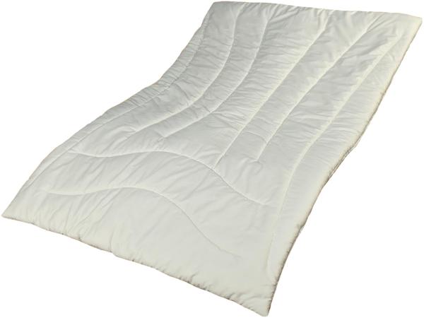 Merino Schafwolle Extra Leicht Steppbett Sommer 135x200 cm 100% Wolle Zirbenholz