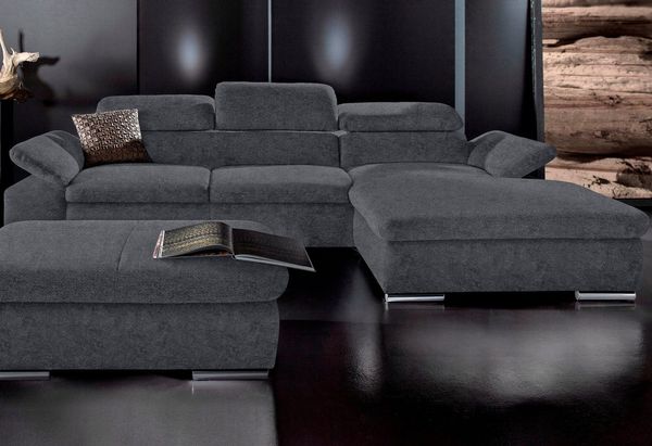 sit&more Ecksofa Alcudia L-Form, wahlweise mit Bettfunktion