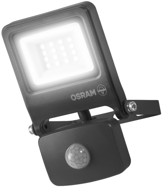 Osram Außenleuchte ENDURA Flood Bewegungsmelder 10W PCR dunkelgrau kaltweiß