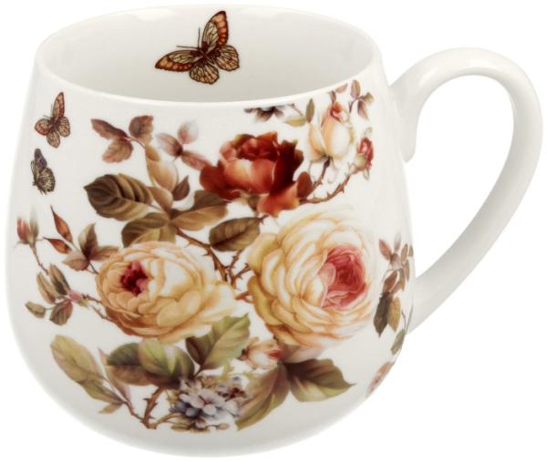 DUO FLORAL Fassbecher 430 ml ZAHRA New Bone China Porzellan