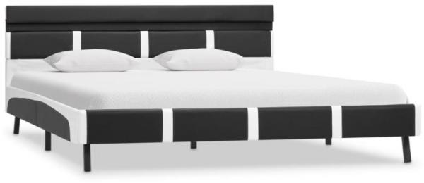 vidaXL Bettgestell mit LED Grau Kunstleder 140×200 cm, Mit Beleuchtung [280309] Bild 11