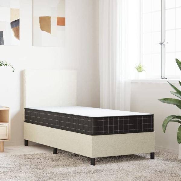 vidaXL Matratze Bonnell-Federkern Mittel 90x200 cm 372929