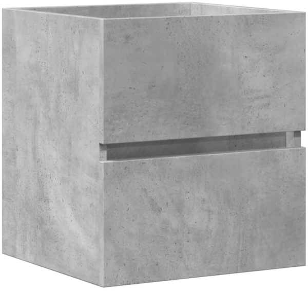 Waschbeckenunterschrank Betongrau 41 x 38,5 x 45 cm Holzwerkstoff