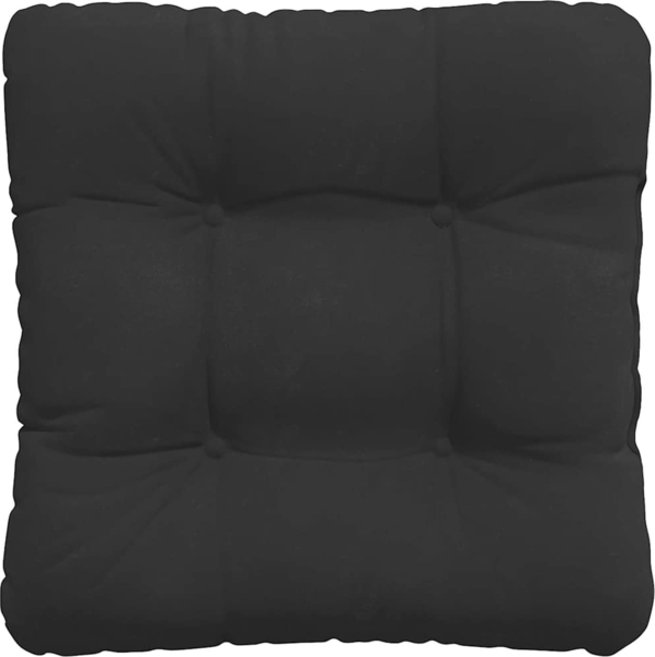 vidaXL Sitzkissen 4 pcs Schwarz 40 x 40 cm Mikrofaserstoff 42015092 Bild 6
