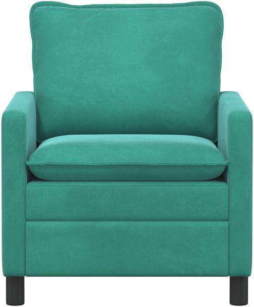 vidaXL Sofa Türkis 76 x 81 x 87,5 cm Samt 42028764 Bild 3